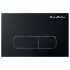 Cheap ⌛ Swiss Madison Wall Mount Dual Flush Actuator Plate With Rectangle Push Buttons In Matte Black ✨