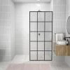 Buy 🥰 Glass Warehouse 78" X 38" French Monture Noir Single Fixed Panel 😀 -Grohe Shop 04f1ec8f0042c9fa 8507 w800 h800 b0 p0