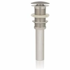 Best deal 💯 Inello Vessel Sink Pop-Up Drain, Brushed Nickel 🤩