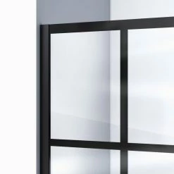 Wholesale 😉 DreamLine SHDR-2446720-89 Unidoor Toulon 46-46.5" Shower Door, Satin Black 😀 -Grohe Shop 1521cdfd0de997a4 9877 w800 h800 b0 p0