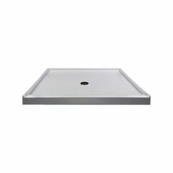 Cheap 🎉 Jacuzzi® Official Jacuzzi CAT4842SCXXXX Catalina 48" X 42" Rectangular Shower Pan - White 🎁