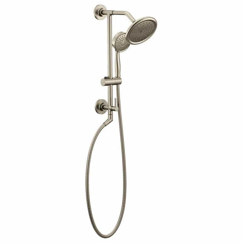 Budget 🤩 Moen Matte Black Shower Only, Brushed Nickel ✨ 6 Budget 🤩 Moen Matte Black Shower Only, Brushed Nickel ✨ - Image 4