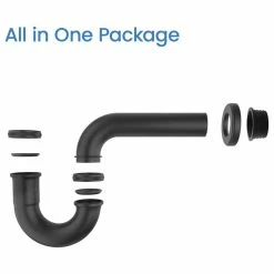 Budget 🧨 Kibi USA Kibi 1-1/2" P-Trap, Matte Black ❤️ -Grohe Shop 57e18e8902e03163 1224 w800 h800 b1 p0