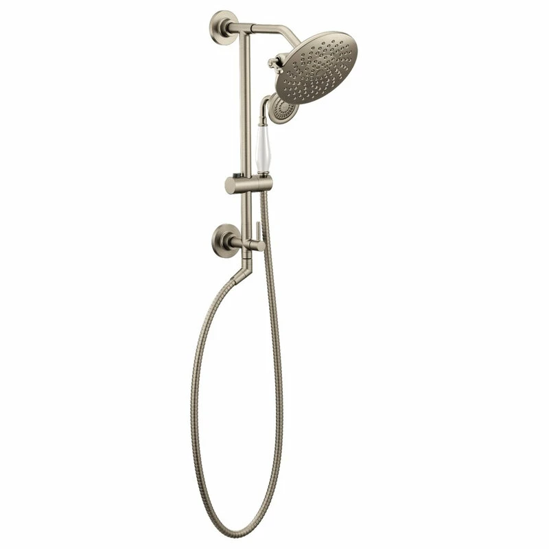 Budget 🤩 Moen Matte Black Shower Only, Brushed Nickel ✨ 7 Budget 🤩 Moen Matte Black Shower Only, Brushed Nickel ✨ - Image 5
