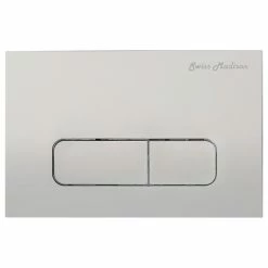 Best reviews of 🌟 Swiss Madison Wall Mount Dual Flush Actuator Plate With Rectangle Push Buttons In Matte Chrome 👍