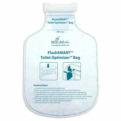 Discount 🥰 PF WaterWorks FlushSMART Water Saving Toilet Tank Optimizer Insert/Bag, White 💯