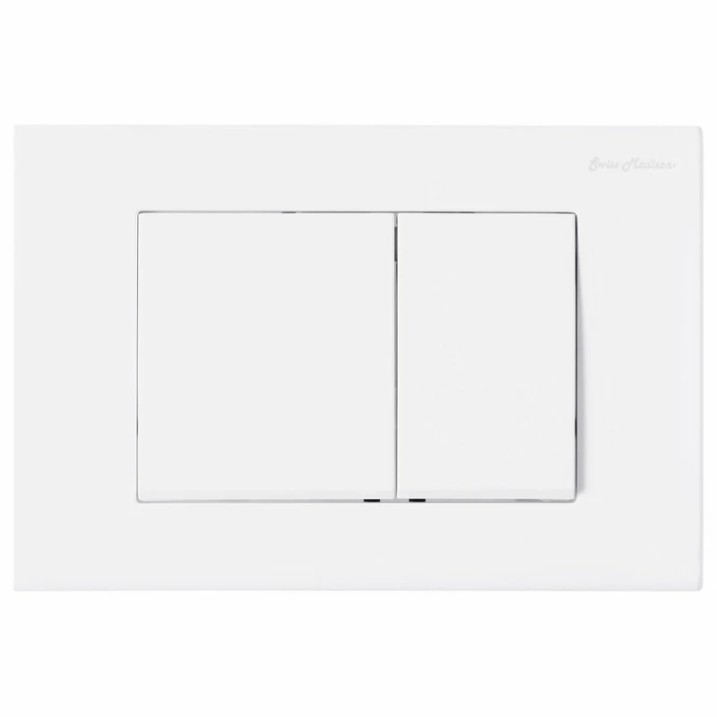 Cheapest 😀 Swiss Madison Wall Mount Dual Flush Actuator Plate With Square Push Buttons, Matte White 😉 3 Cheapest 😀 Swiss Madison Wall Mount Dual Flush Actuator Plate With Square Push Buttons, Matte White 😉