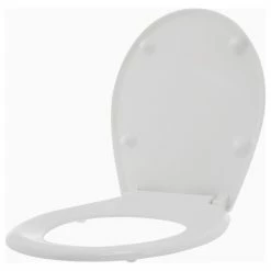 Hot Sale 😉 Maykke Laggan 17" Round Toilet Seat And Lid With Soft Close Hinges, White 👍 -Grohe Shop 90c172c60a298df9 1018 w800 h800 b1 p0