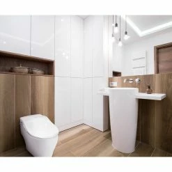 Flash Sale 🔔 Bio Bidet Slim TWO Bidet Smart Toilet Seat- Elongated White 😍 -Grohe Shop 925183300b915234 4082 w800 h800 b0 p0