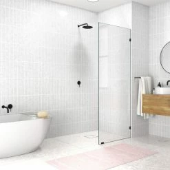 Wholesale ๐ Glass Warehouse 78"x27" Frameless Shower Door Single Fixed Panel, Matte Black โ๏ธ 12 Wholesale ๐ Glass Warehouse 78"x27" Frameless Shower Door Single Fixed Panel, Matte Black โ๏ธ -Grohe Shop c091471f00521d36 1030 w800 h800 b0 p0