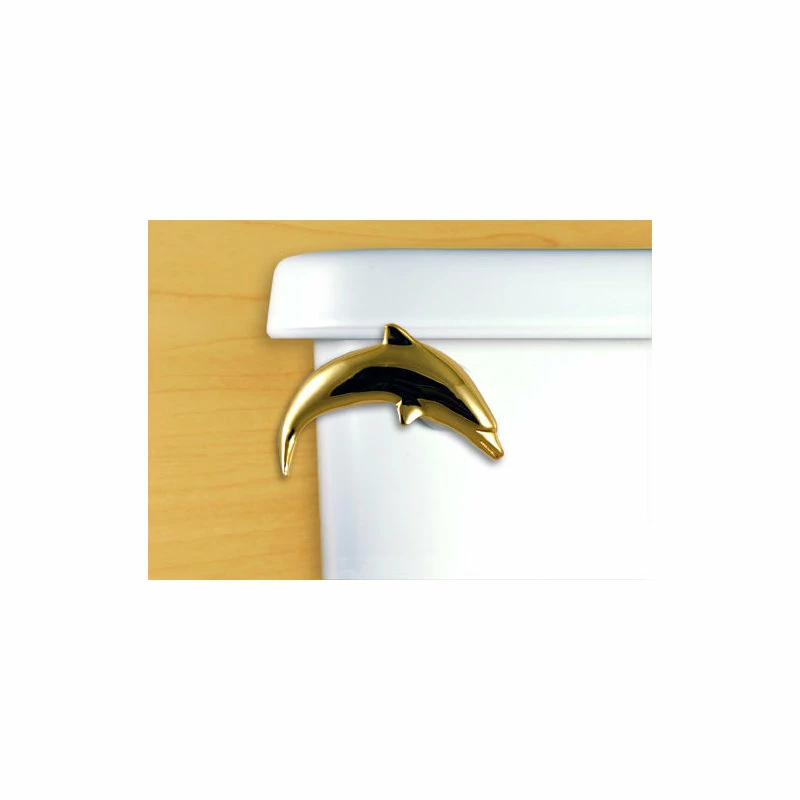 Cheapest 🎁 Functional Fine Art Dolphin Toilet Flush Handle, Gold 🔔 4 Cheapest 🎁 Functional Fine Art Dolphin Toilet Flush Handle, Gold 🔔 - Image 2
