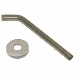 Deals ๐ Westbrass 10" Shower Arm In Satin Nickel ๐