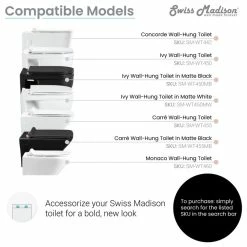 Cheapest 🎉 Swiss Madison Toilet Hardware, SM-WT442, SM-WT450, SM-WT455, SM-WT514, Black ✨ -Grohe Shop d1d1438f01770356 5256 w800 h800 b1 p0