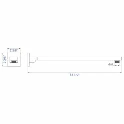 Best deal ๐งจ Alfi Trade ALFI 16" Wall Mounted Square Shower Arm, Polished Chrome ๐ 11 Best deal ๐งจ Alfi Trade ALFI 16" Wall Mounted Square Shower Arm, Polished Chrome ๐ -Grohe Shop e43171f80cf53d12 1685 w800 h800 b1 p0