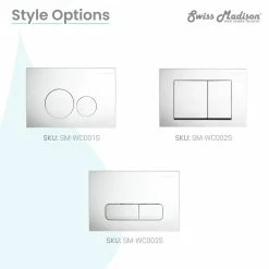 Best reviews of 😉 Swiss Madison Wall Mount Dual Flush Actuator Plate With Square Push Buttons, Polished Chrome 👏 -Grohe Shop f3a1acb9025eb48f 5002 w800 h800 b0 p0