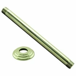 Best reviews of 🤩 Westbrass 1/2" Ips X 6" Ceiling Mounted Shower Arm With Flange In Polished Brass ❤️