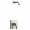 Flash Sale 🛒 Kohler K-TLS23503-4 Parallel Shower Only Trim Package - Vibrant Brushed Nickel 😀