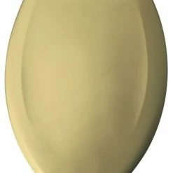 Brand new 👏 Bemis Manufacturing Company Elongated Plastic Toilet Seat With Whisper Close, Harvest Gold 😍