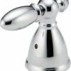 Coupon 💯 Delta Faucet Delta Victorian Metal Lever Handle Set, Roman Tub, Chrome, H616 💯