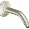 Budget 🔥 Moen Brushed Nickel 8" Shower Arm S122BN 🤩 -Grohe Shop home design 179