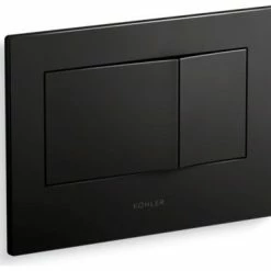 New 🔥 Kohler BevelFlush Actuator Plate For 2"x4" In-Wall Tank System Black 🤩