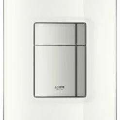 Hot Sale 🥰 GROHE US Skate Cosmopolitan Actuation Plate, Moon White/EcoGreen 😍