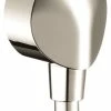 Best Pirce 🧨 Hansgrohe USA Hansgrohe Fixfit Wall Outlet With Check Valves Polished Nickel ⭐ -Grohe Shop home design 222