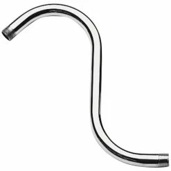 Best deal 🥰 Newport Brass 205 10" Solid Brass S-Shaped Shower Arm - Polished Chrome ✔️