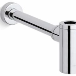 Best Sale 👏 Kohler Contemporary Round Bottle Trap, 1-1/4" X 1-1/4", Polished Chrome 😉