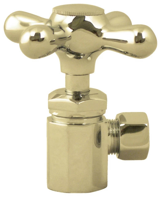 Outlet ๐ Westbrass Cross Handle Angle Stop Shut Off Valve 1/2" IPS With 3/8" Compression Outlet ๐ 3 Outlet ๐ Westbrass Cross Handle Angle Stop Shut Off Valve 1/2" IPS With 3/8" Compression Outlet ๐