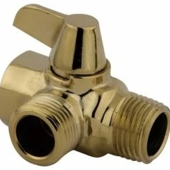 Cheapest 💯 Kingston Brass Showerscape Wall Mount Shower Arm Diverter, Polished Brass 🧨