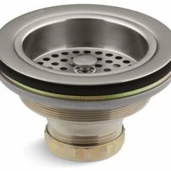 Coupon 😍 Kohler Duostrainer Sink Drain & Strainer, Vibrant Stainless 💯