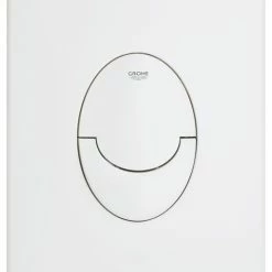 Discount ❤️ GROHE US Skate Air Actuation Plate, Alpine White ✔️