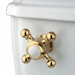 Cheap 😉 Kingston Brass Buckingham Front Mount Toilet Tank Lever In Polished Brass KTBX2 🔥