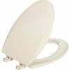 Coupon ❤️ Bemis Mfg Mayfair 141EC-006 Elongated Molded Wood Toilet Seat W/Easy-Clean Hinges, Bone ✨